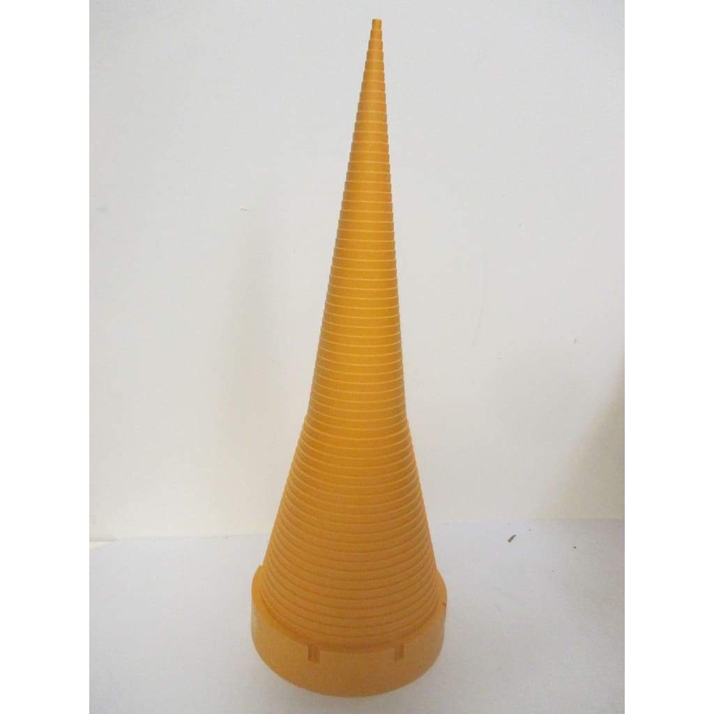 17-1/2 Tall Yellow Plastic O-Ring Sizing Cone Measuring Tool Standard Chart - Parts