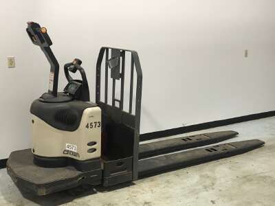 Crown PE4000-60 6000 lb. Electric Walkie Rider Pallet Jack NEW BATTERIES