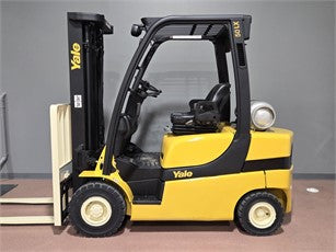 2015 Yale GLP050VX 5000 lb. LPG Forklift w/ Sideshift & Solid Pneumatic 189"H